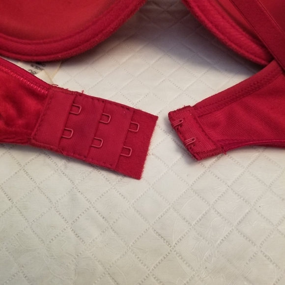 Secret Teeasures Red Velvet Bra Size 38C - Picture 6 of 6
